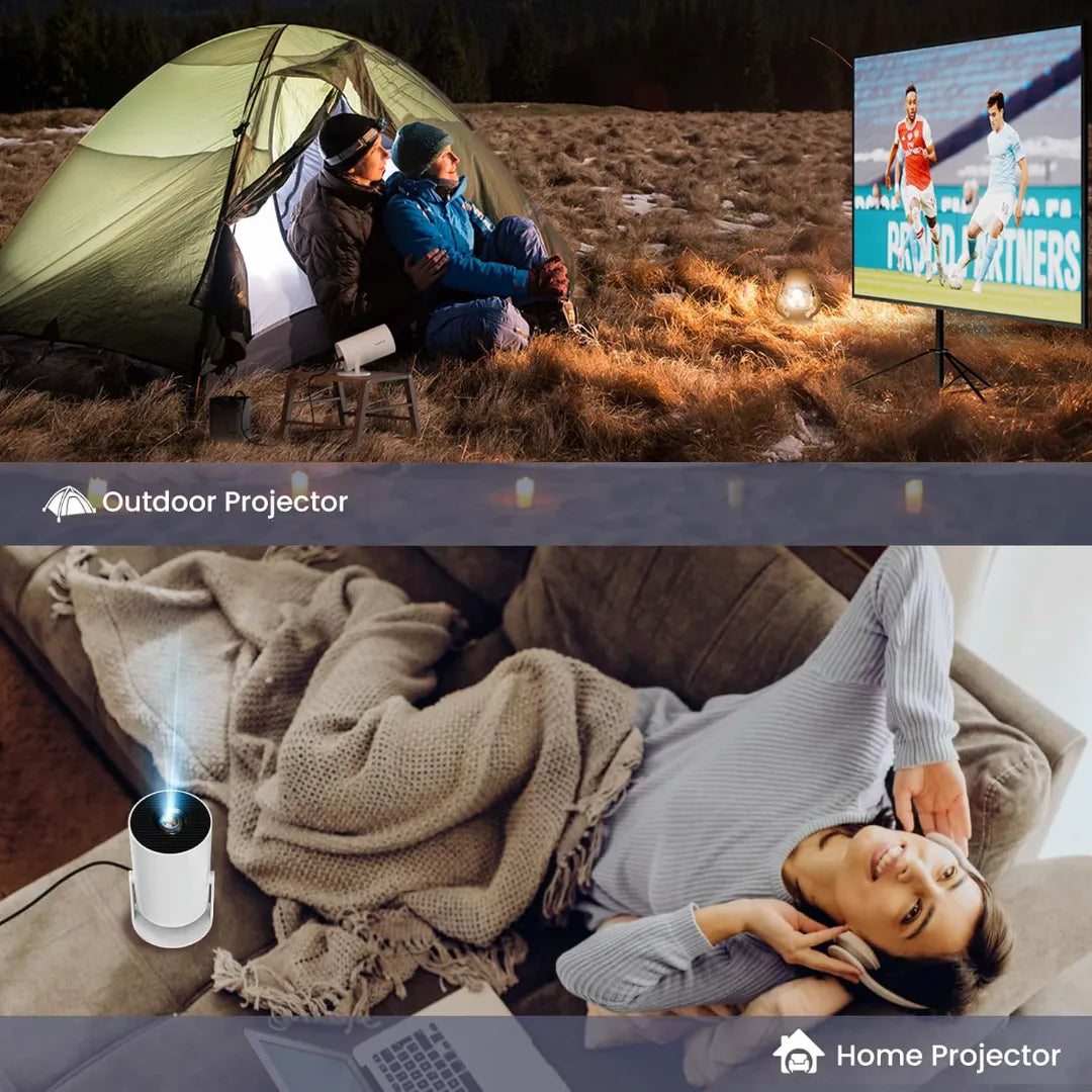 Portable Projector 4K Home Cinema