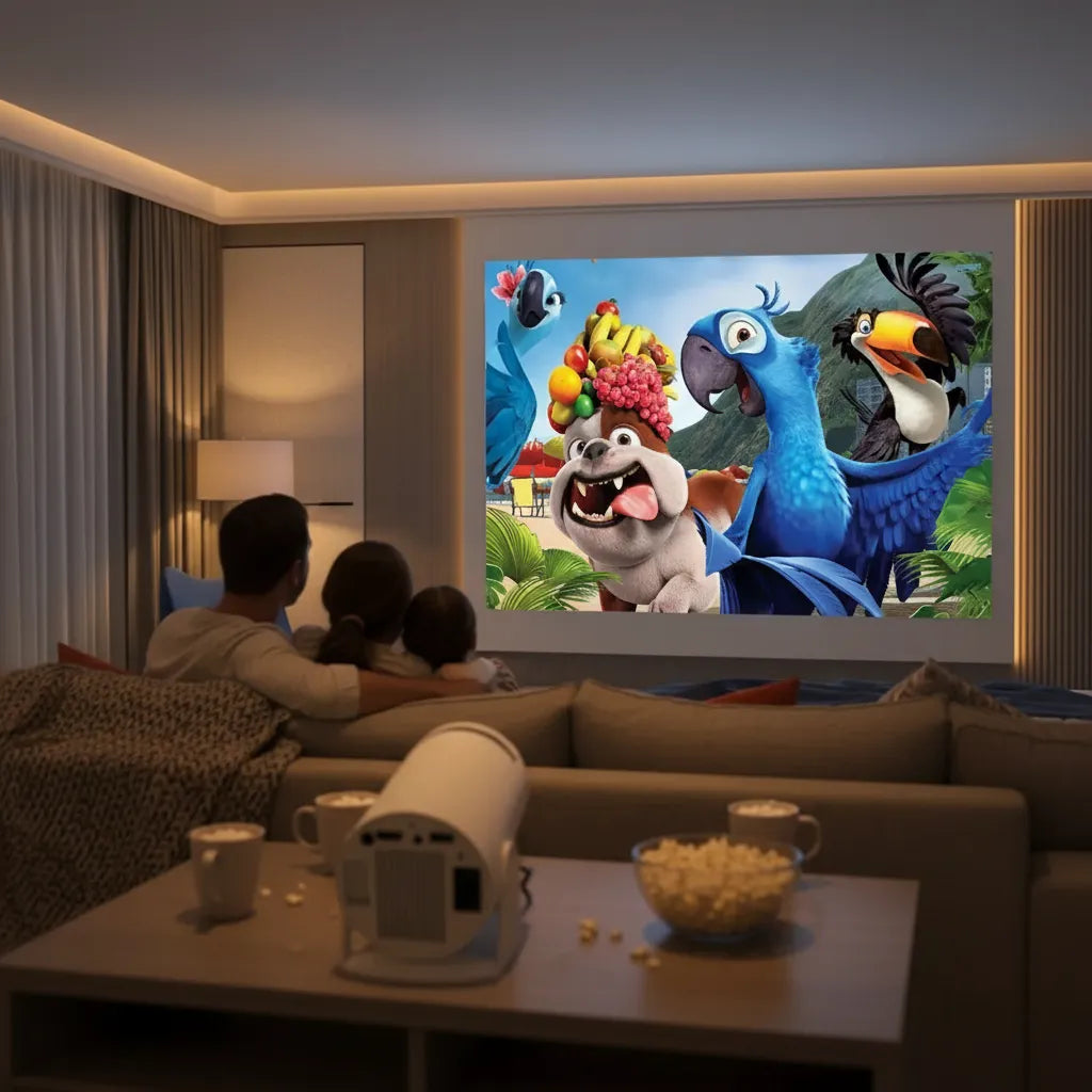 Portable Projector 4K Home Cinema
