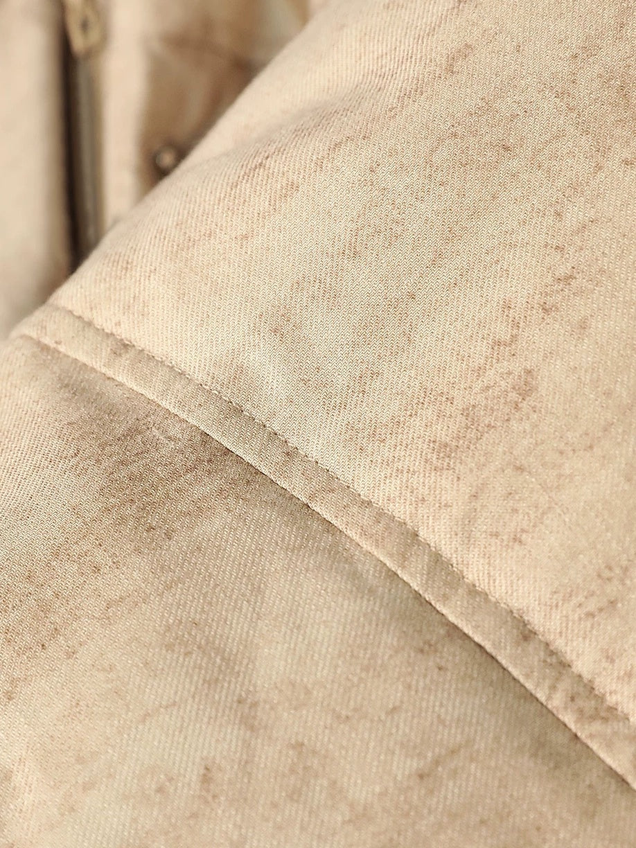 COCOBELLA 90 Percent White Duck Down Warm Midlength Straight Commuter Lyocell Down Jackets