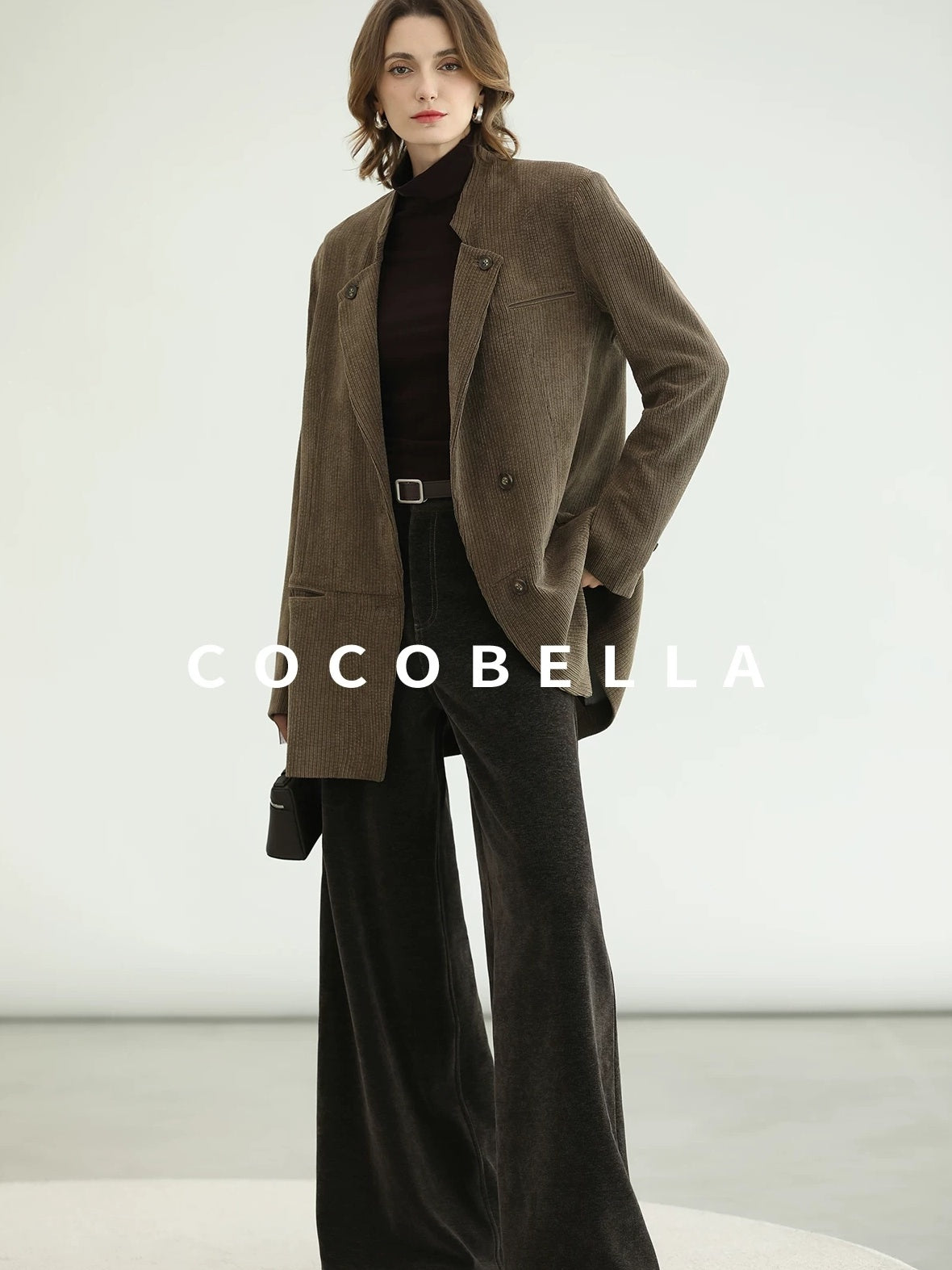 COCOBELLA Anti Static High Neck Slim Fit Pullover Mesh Splice Women Long Sleeve Shirts