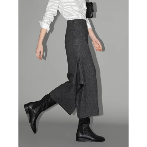 COCOBELLA_Asymmetric_Topstitch_Mid_Rise_Office_Straight_H_Line_Women_Maxi_Skirts_MISSTT