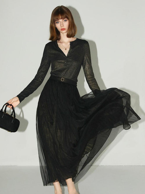 COCOBELLA Button Detail Slim Fit Long Sleeve Office Everyday Polyester Stretch Shirts