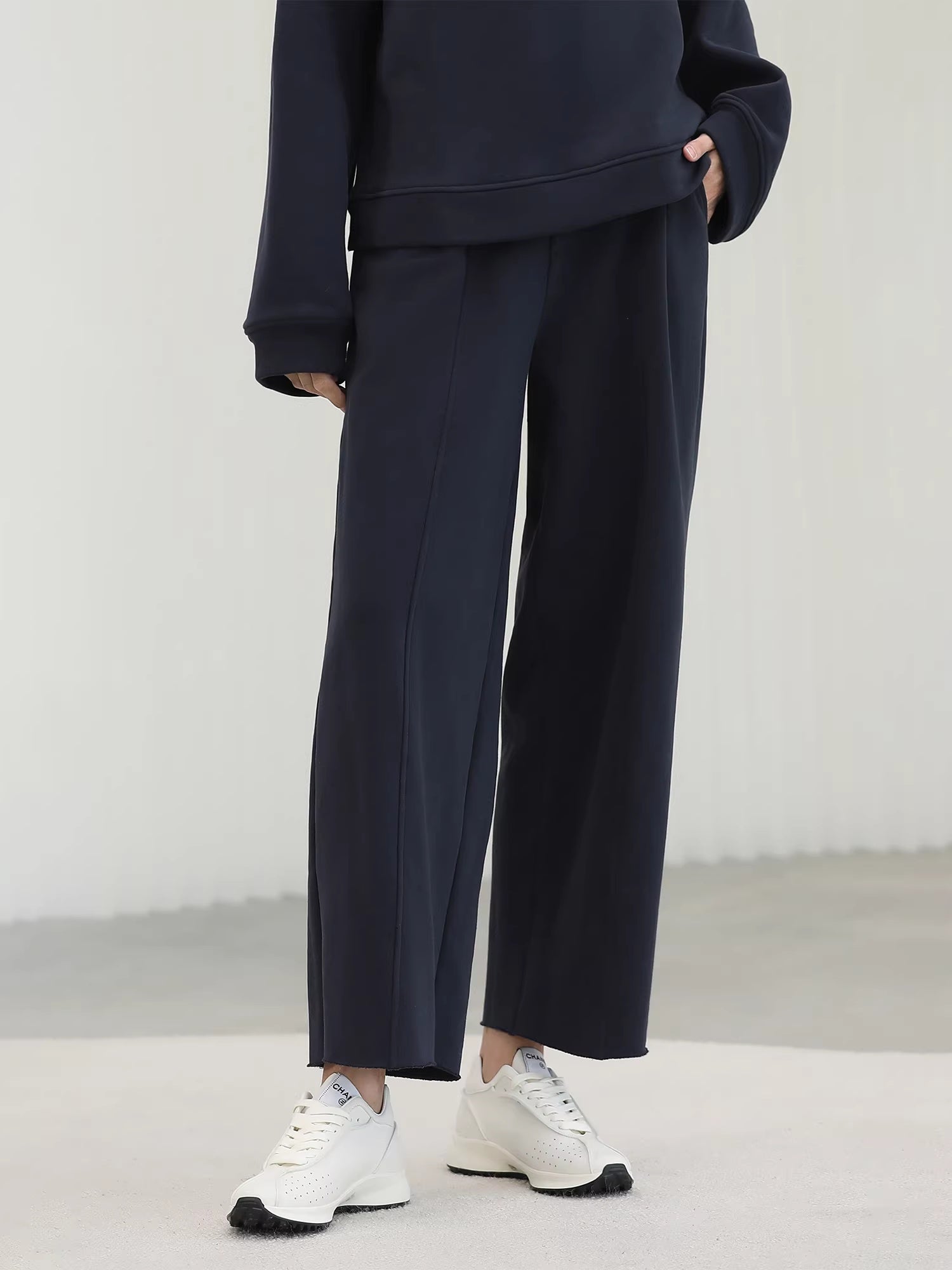 COCOBELLA_Cotton_Rich_Straight_Midlength_Commuter_Hooded_Sweatshirt_Hoodies_MISSTT