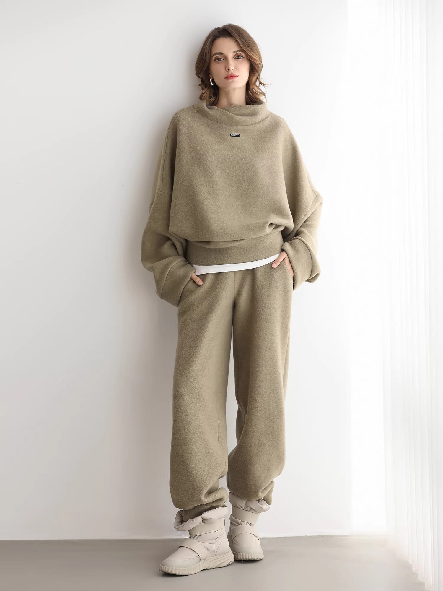 COCOBELLA_Cozy_Oversize_Turtleneck_Knit_Drop_Shoulder_Street_Casual_Thick_Pullover_Sweater_MISSTT