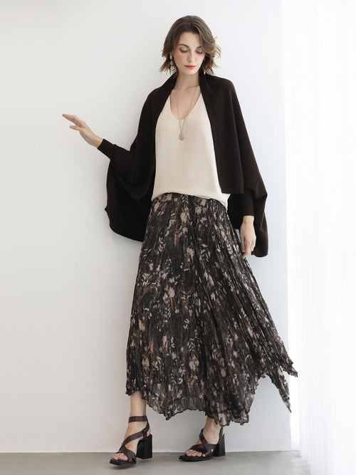 COCOBELLA Cozy Thermal Open Front Relaxed Fit Commuter Knit Women Cardigan Sweater