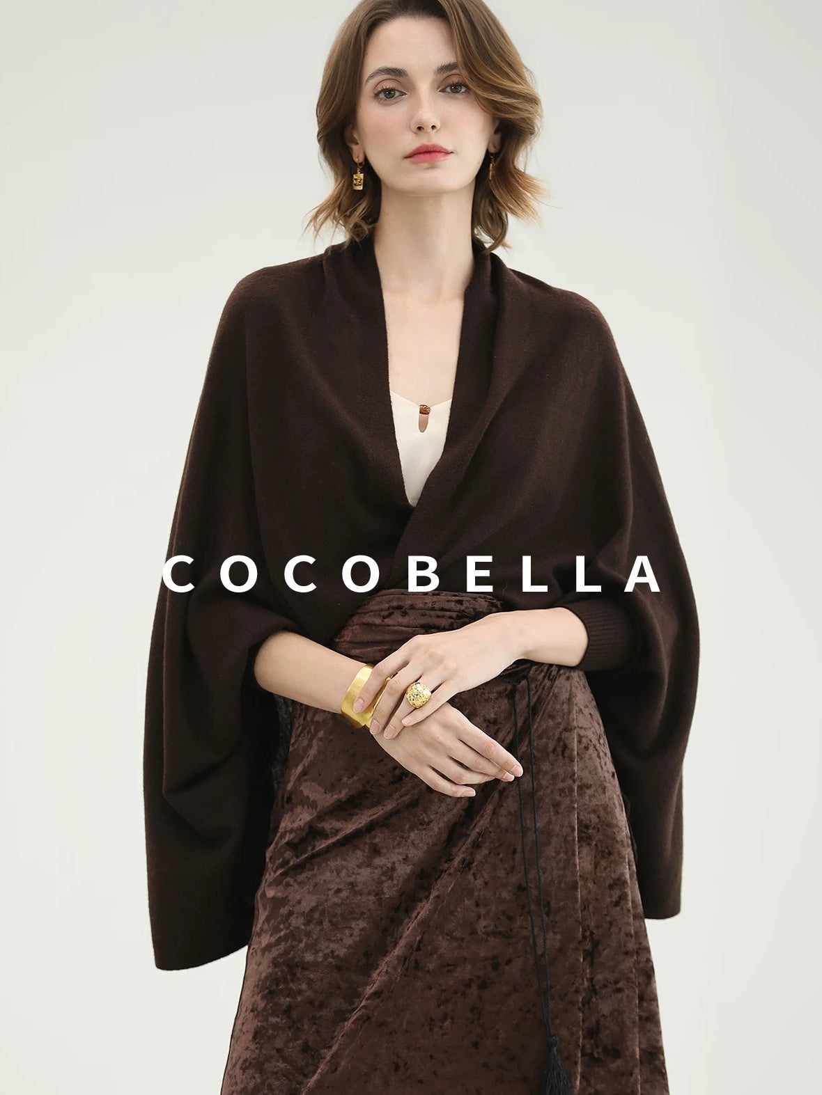 COCOBELLA Cozy Thermal Open Front Relaxed Fit Commuter Knit Women Cardigan Sweater