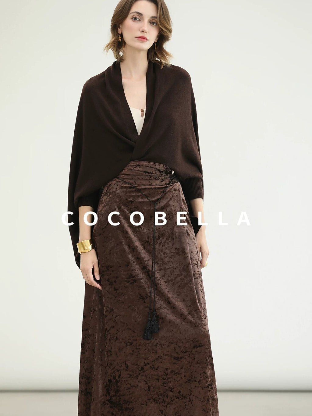 COCOBELLA Cozy Thermal Open Front Relaxed Fit Commuter Knit Women Cardigan Sweater