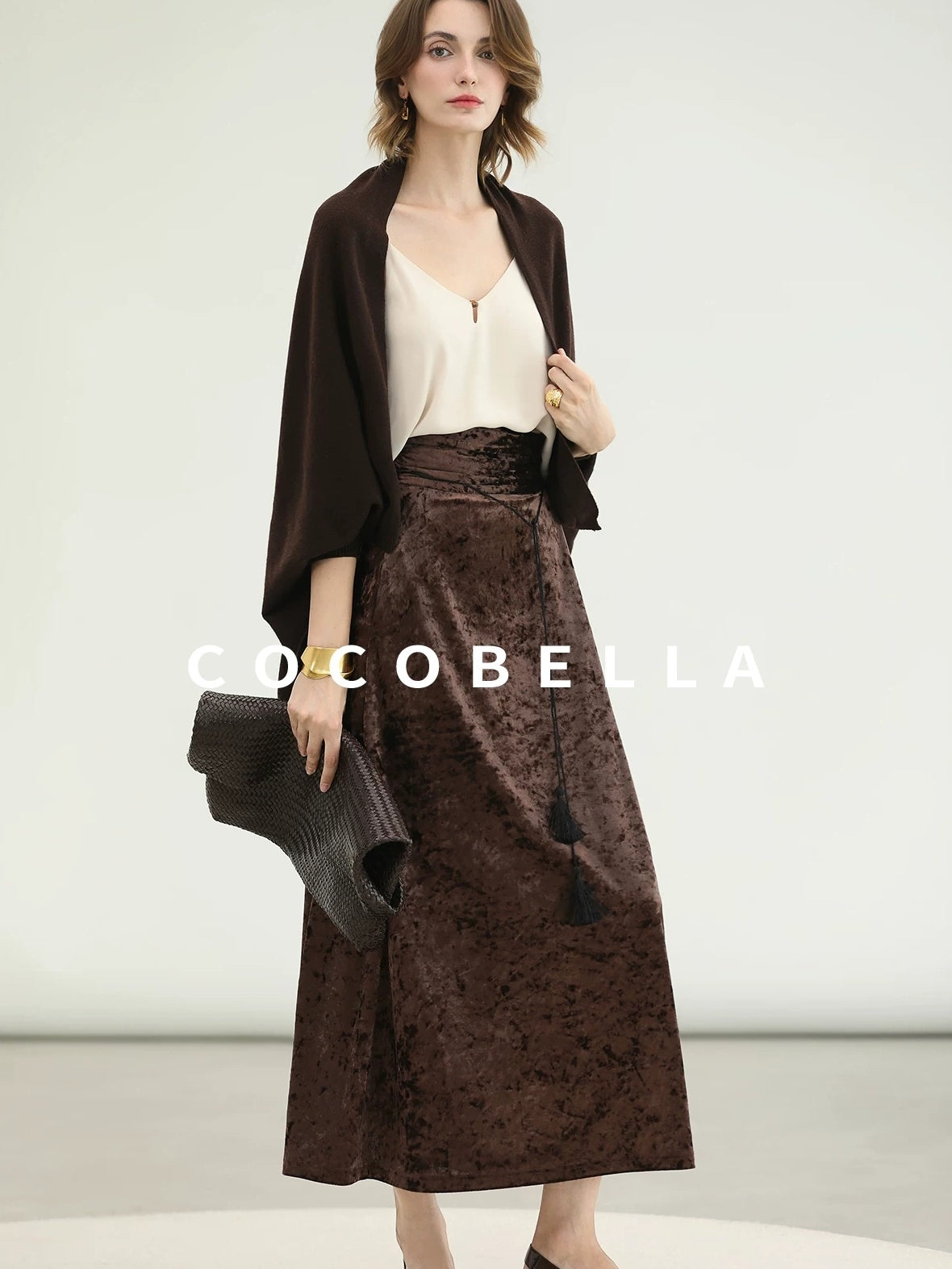 COCOBELLA Cozy Thermal Open Front Relaxed Fit Commuter Knit Women Cardigan Sweater