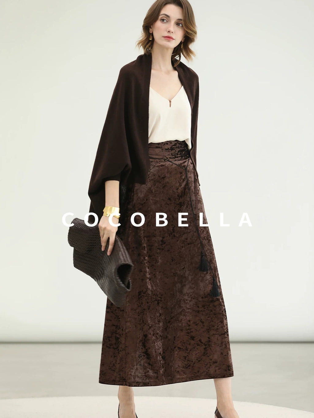 COCOBELLA Cozy Thermal Open Front Relaxed Fit Commuter Knit Women Cardigan Sweater