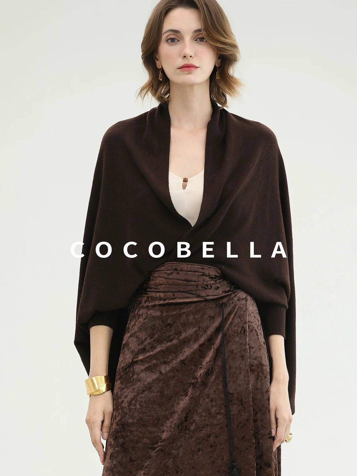 COCOBELLA Cozy Thermal Open Front Relaxed Fit Commuter Knit Women Cardigan Sweater