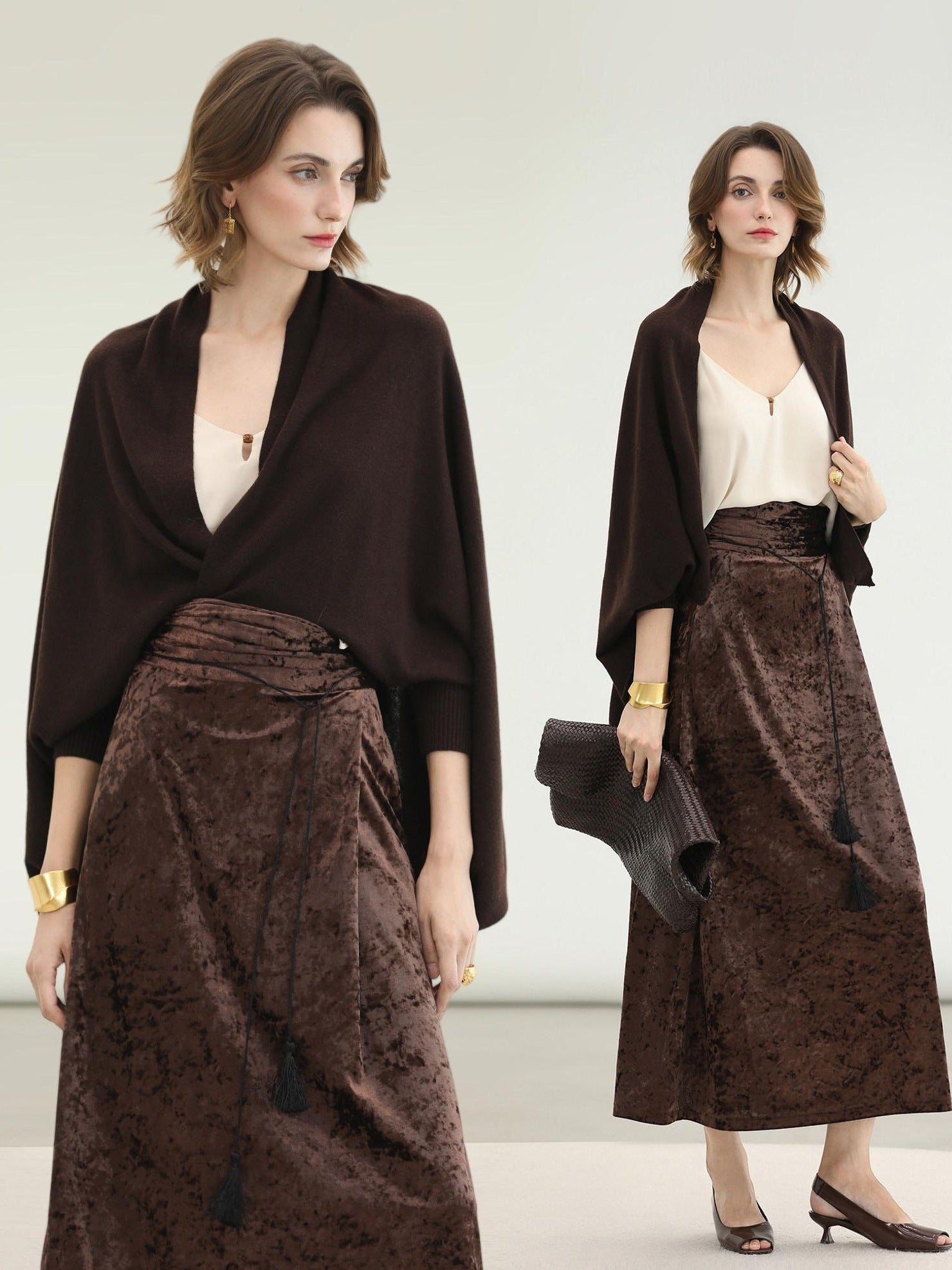 COCOBELLA Cozy Thermal Open Front Relaxed Fit Commuter Knit Women Cardigan Sweater