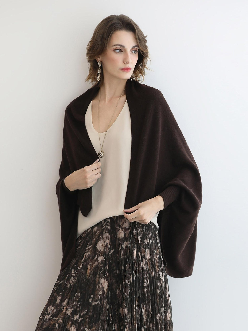 COCOBELLA Cozy Thermal Open Front Relaxed Fit Commuter Knit Women Cardigan Sweater