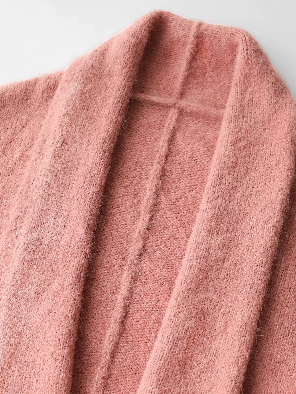 COCOBELLA Cozy Thick Loose Fit Batwing Sleeves Office Open Front Knit Cardigan Sweater