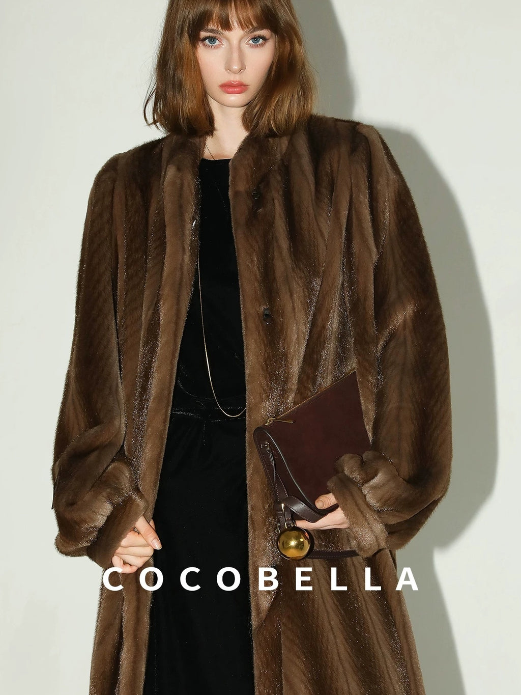 COCOBELLA Elegant Hepburn Sleeveless A Line Belt Side Slit Office Little Black Dresses