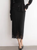 COCOBELLA_Elegant_Lace_Patchwork_H_Line_Mid_Waist_Women_Classic_Black_Wrap_Skirts_MISSTT