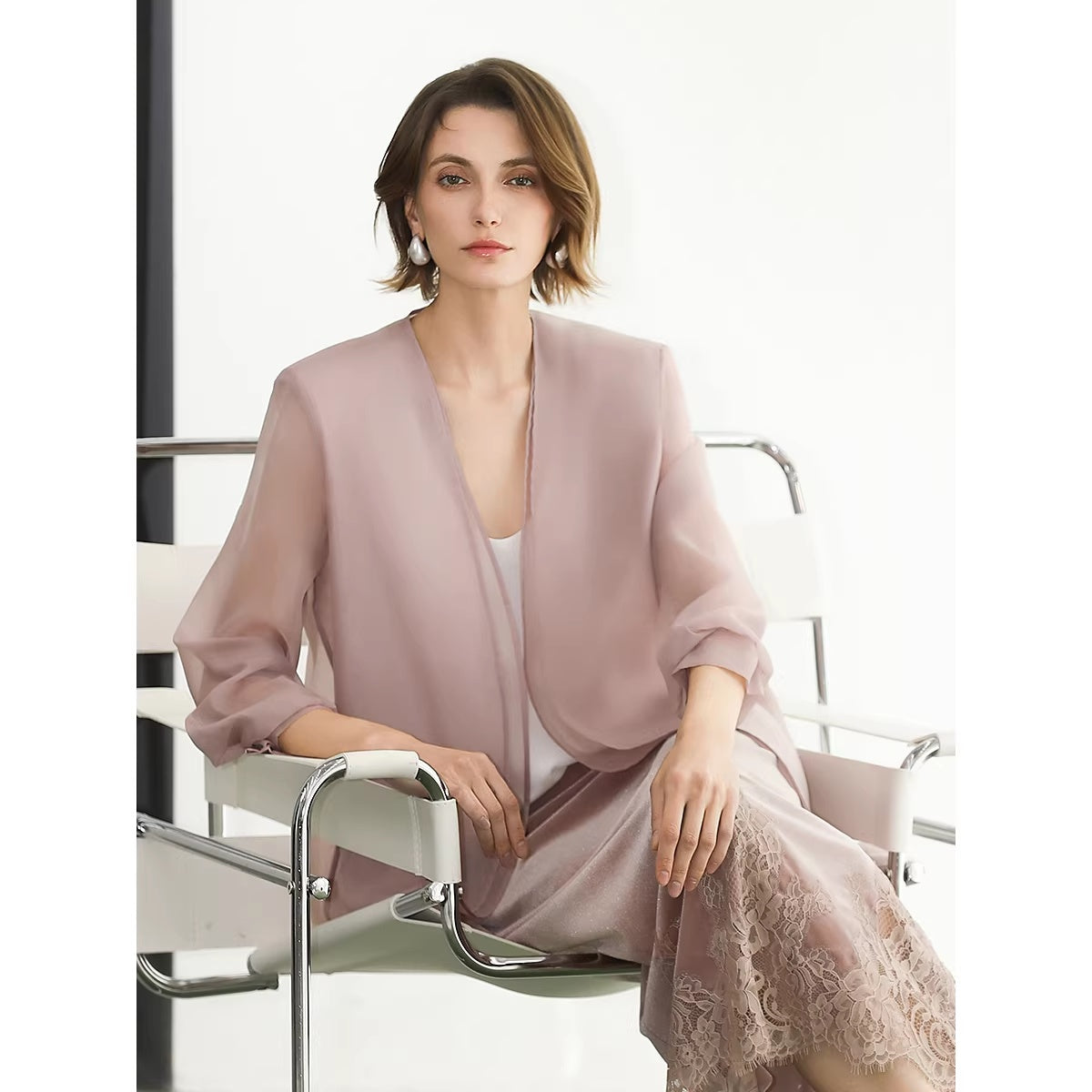 COCOBELLA_Elegant_Lace_Velvet_Patchwork_Mid_Waist_Straight_Sheath_Women_Office_Midi_Skirts_MISSTT