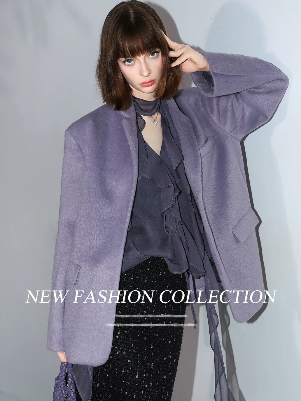 COCOBELLA Elegant Ruffle Tie Puff Sleeve Loose Office Women Chiffon Solid T-Shirts