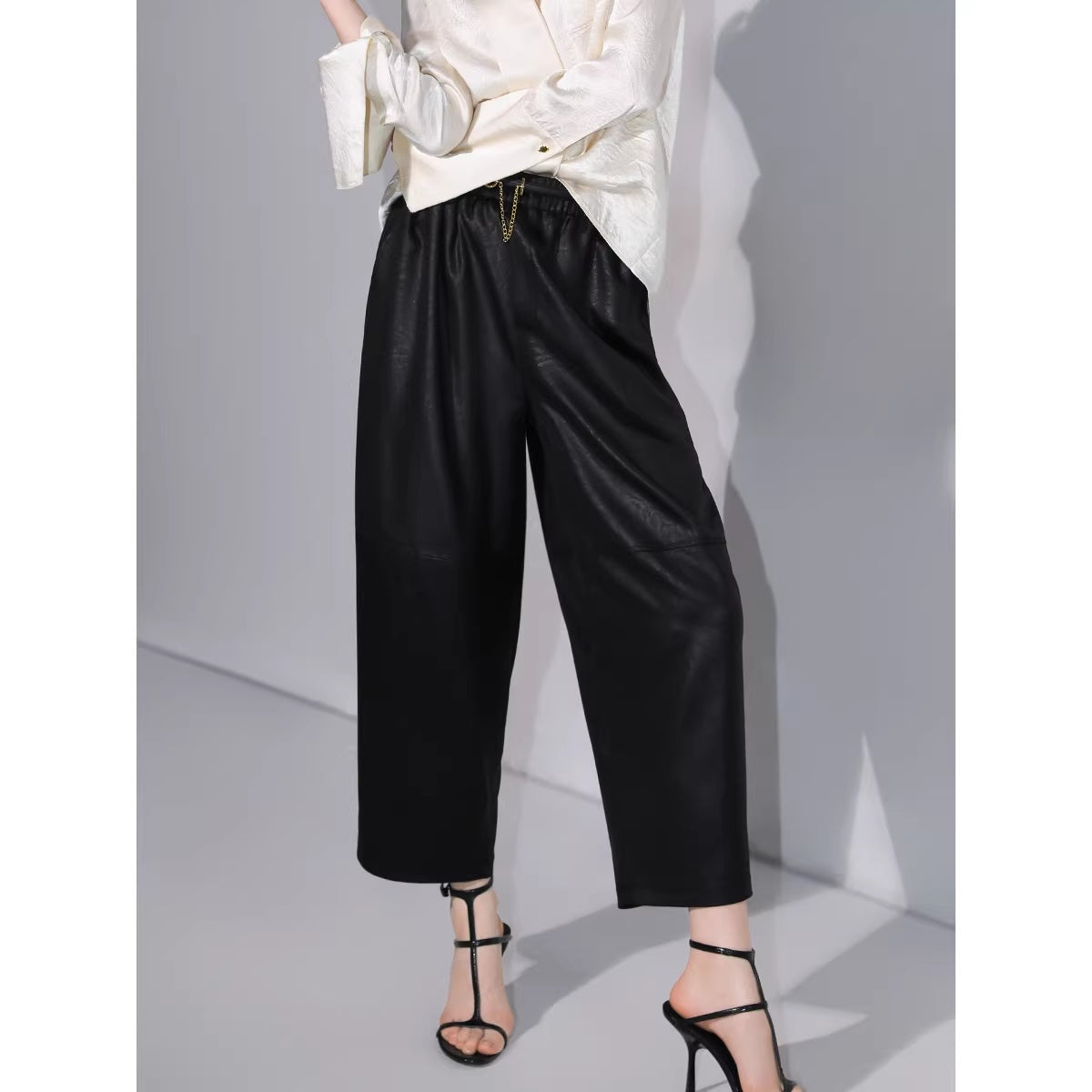 COCOBELLA_Elegant_Tie_Waist_Asymmetric_Wrap_Patchwork_A_Line_Mid_Waist_Office_Skirts_MISSTT