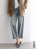 COCOBELLA_Faded_Cotton_Straight_Leg_Natural_Waist_Casual_Women_Denim_No_Stretch_Pants_MISSTT