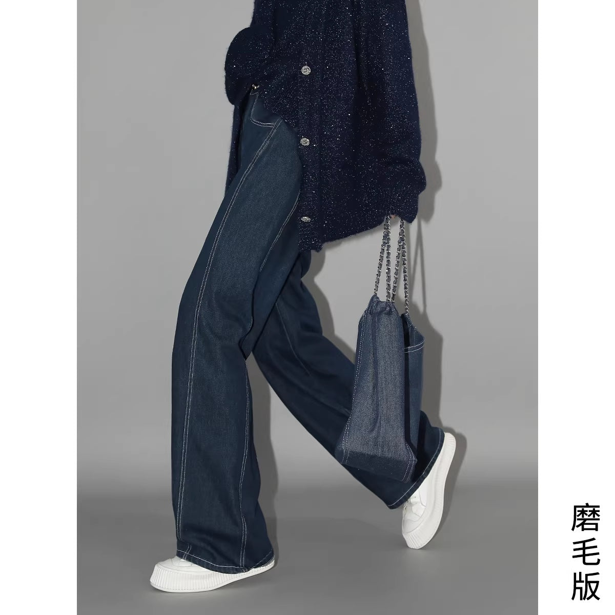 COCOBELLA_High_Waist_Cotton_Straight_Leg_Casual_Women_Denim_Blue_Brushed_Pants_MISSTT