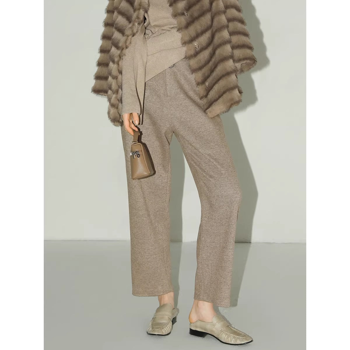 COCOBELLA_High_Waist_Herringbone_Pockets_Straight_Harem_Office_Women_Workwear_Pants_MISSTT