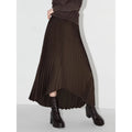 COCOBELLA_High_Waist_Ladylike_Asymmetric_Pleated_A_Line_Office_Chocolate_Midi_Skirts_MISSTT