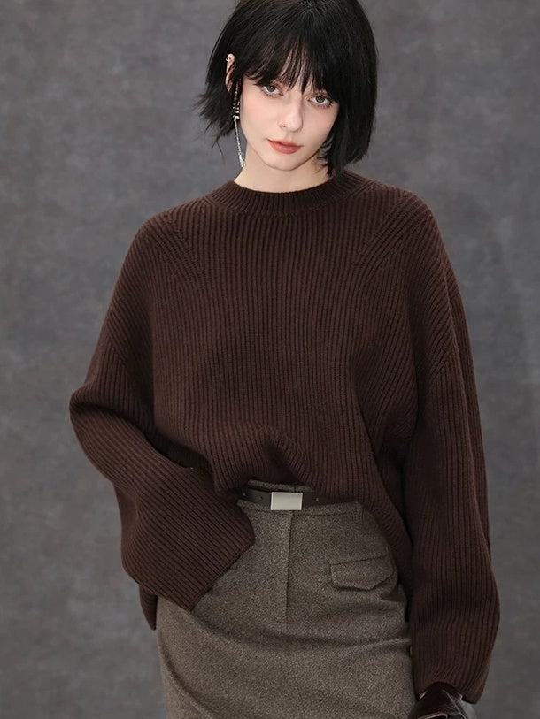 COCOBELLA High Waist Pocket Midi Straight H Line Office Polyester Blend Skirts