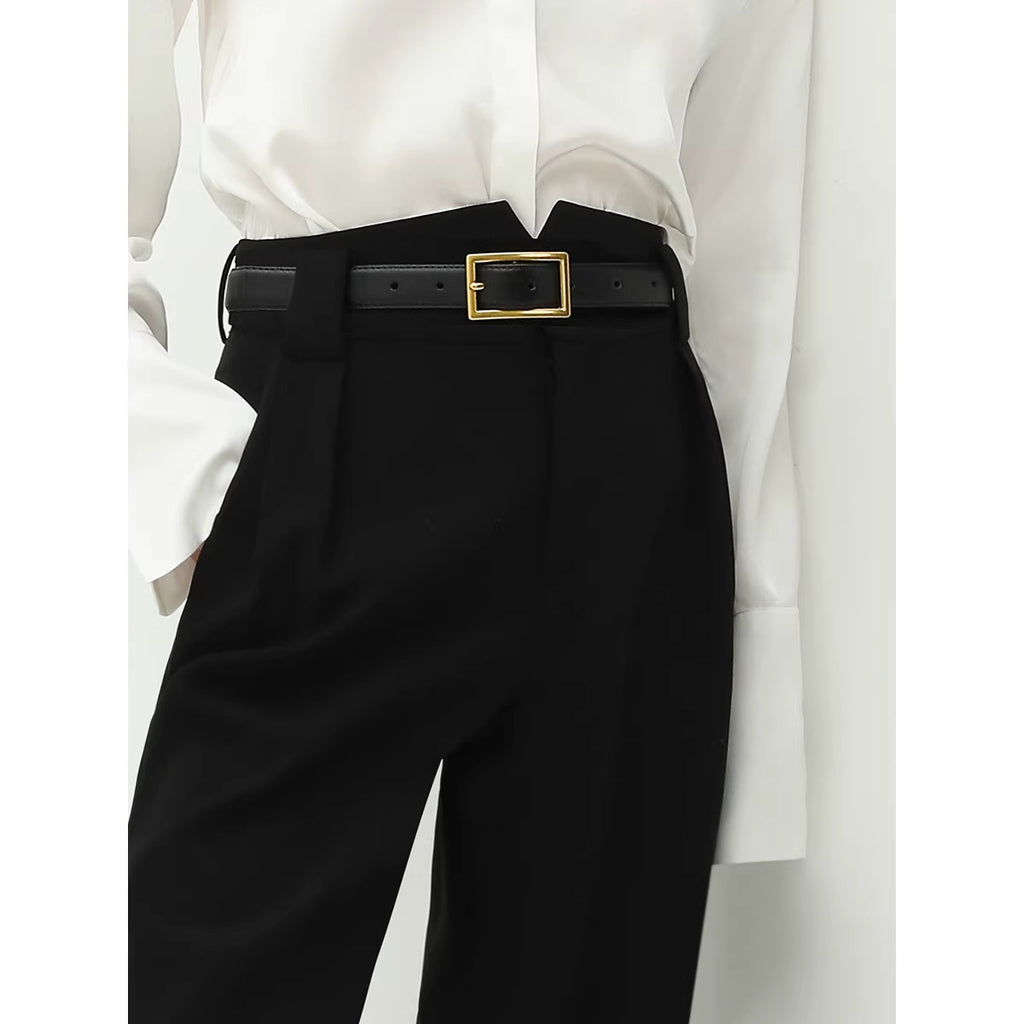 COCOBELLA_High_Waist_Stretch_Pocket_Straight_Tapered_Office_Workwear_Women_Black_Pants_MISSTT