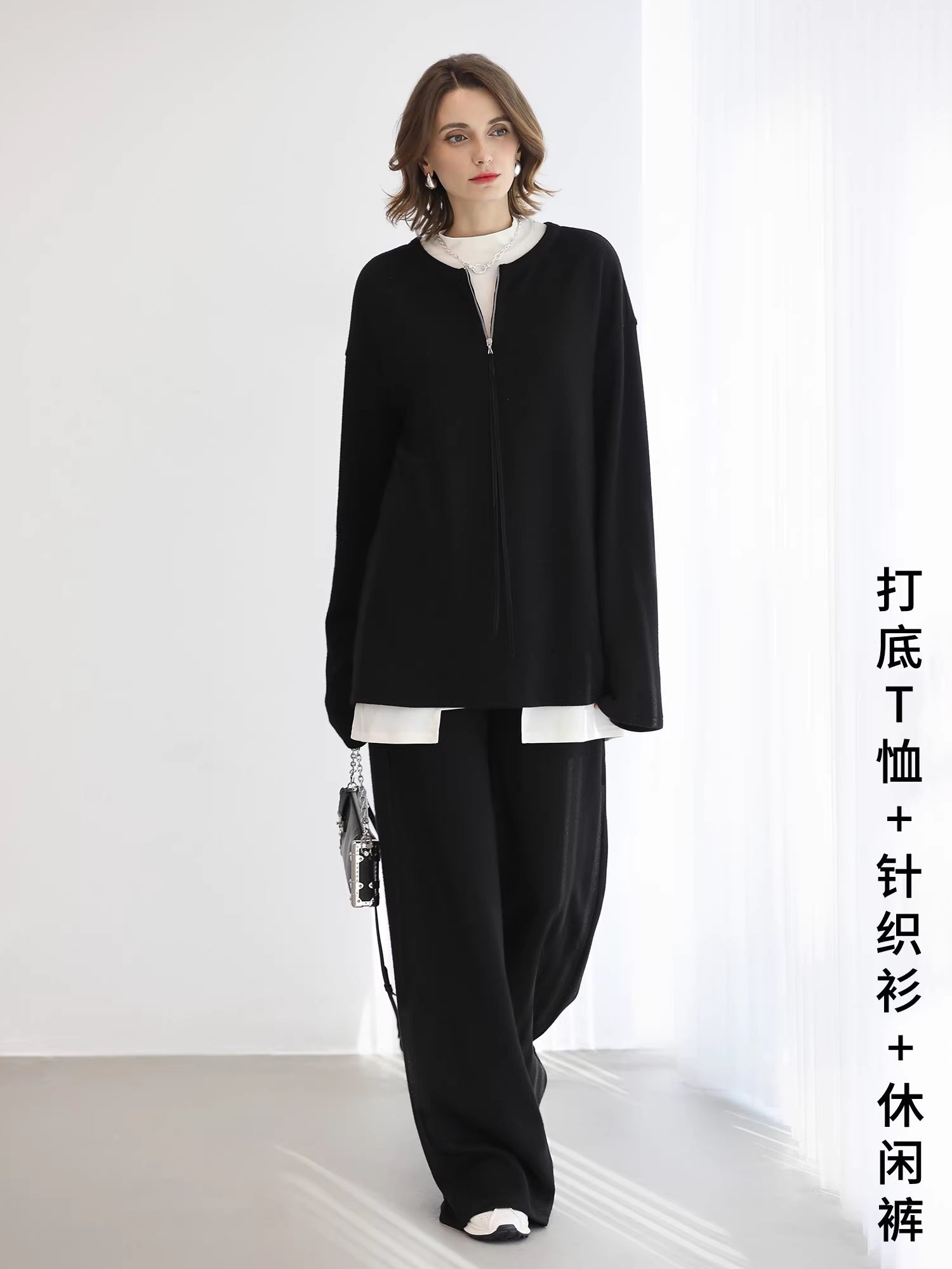 COCOBELLA_High_Waist_Wide_Leg_Knit_Elastic_Waist_Casual_Loose_Solid_Color_Women_Pants_MISSTT