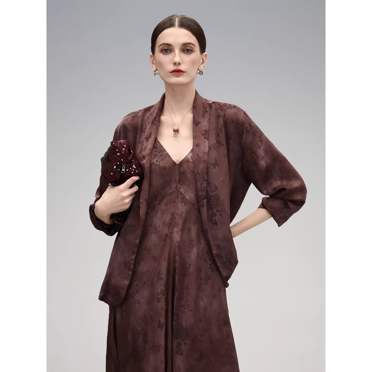 COCOBELLA_Jacquard_V_Neck_Neo_Chinese_A_Line_Sleeveless_Office_Travel_Polyester_Dresses_MISSTT