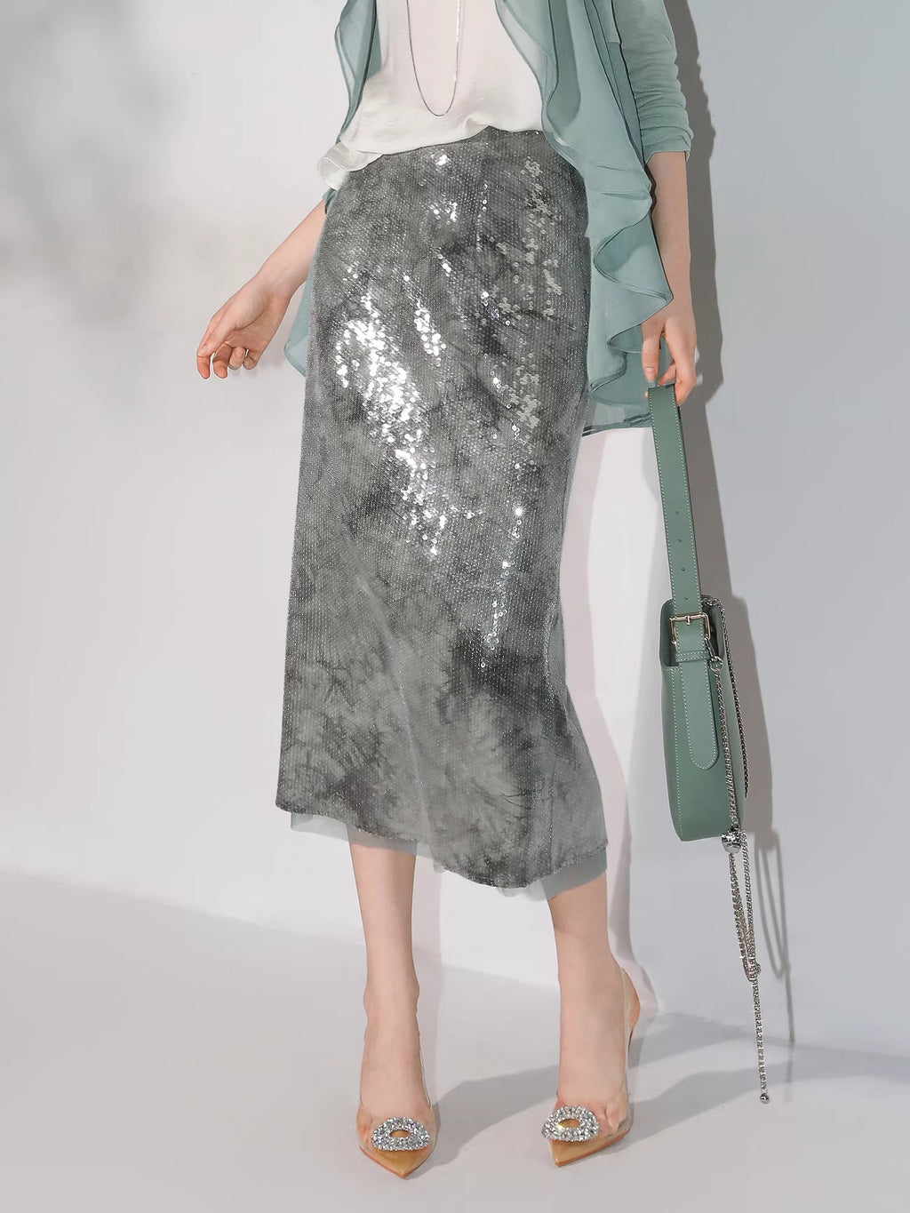 COCOBELLA_Luxe_Shimmer_Mesh_Floral_Sequin_Mid_Rise_Straight_Midi_Women_Rayon_Skirts_MISSTT