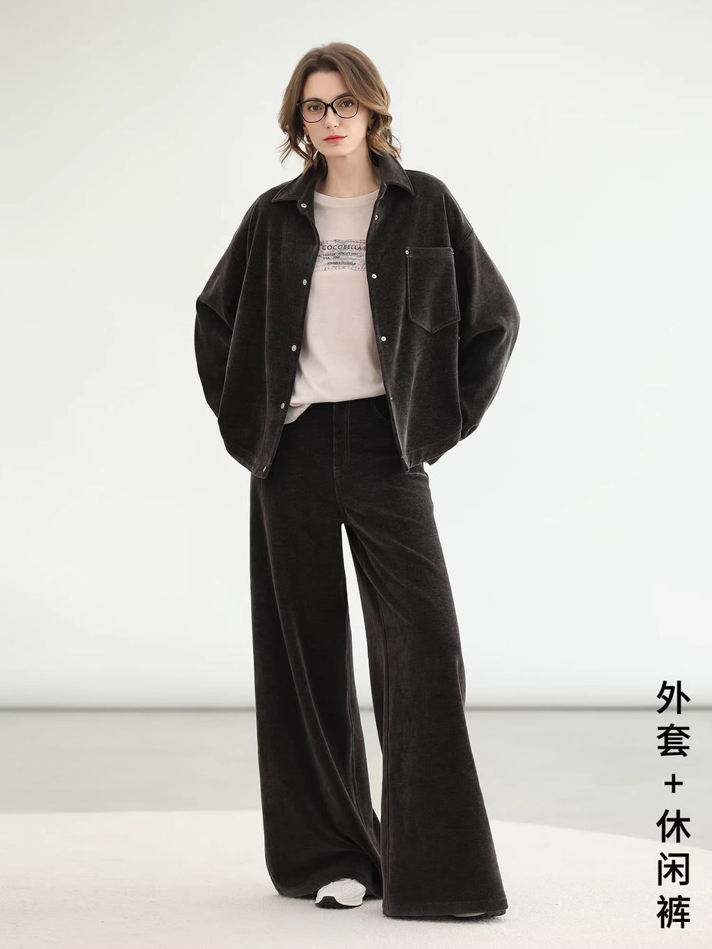 COCOBELLA_Mall_Inspired_Relaxed_Casual_Collared_Long_Sleeve_Women_Shirt_And_Pants_Set_MISSTT