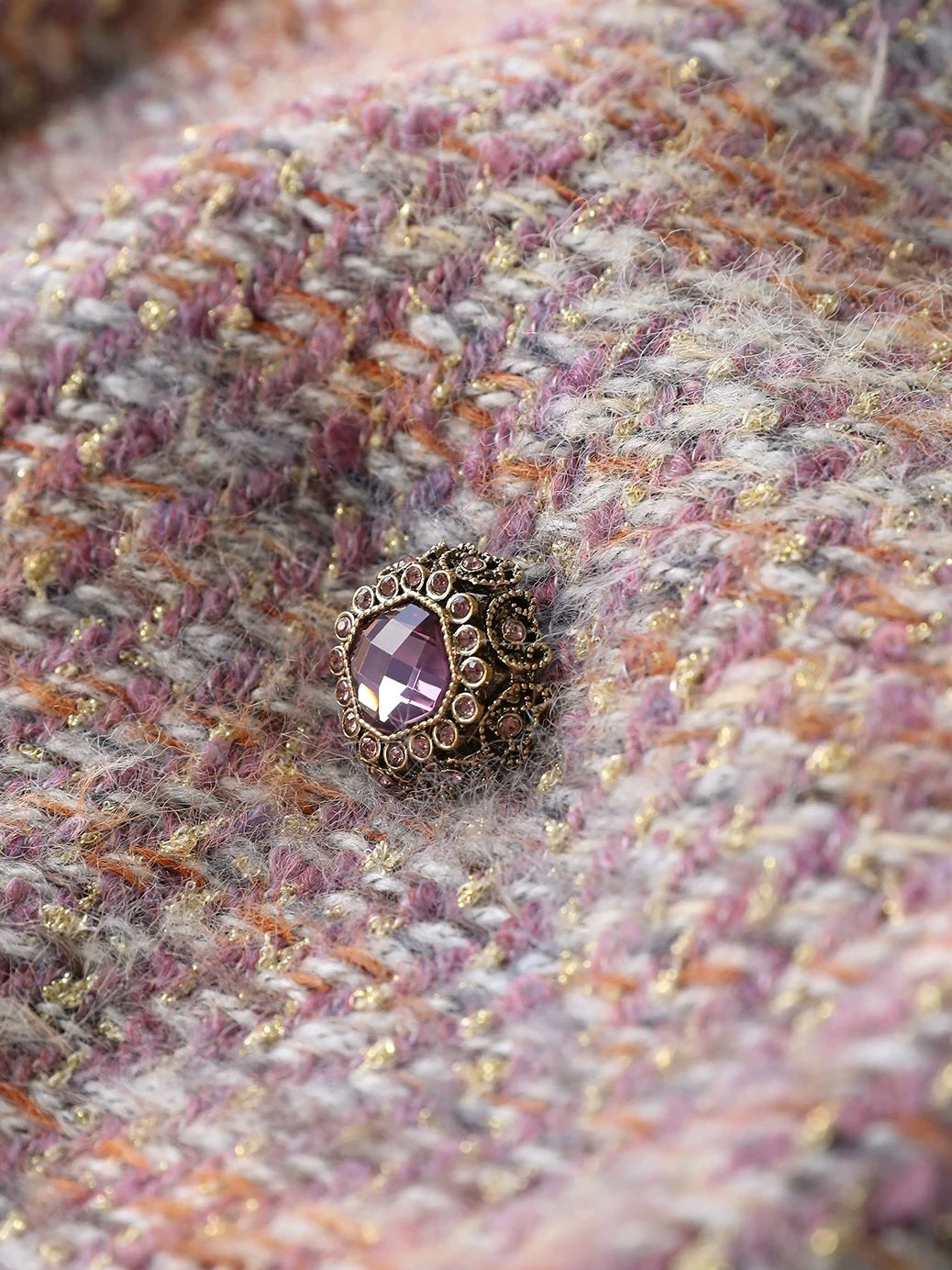 COCOBELLA Monet Mist Pink Light Luxe Cardigan Two Piece Women Short Skirt Set Skirts