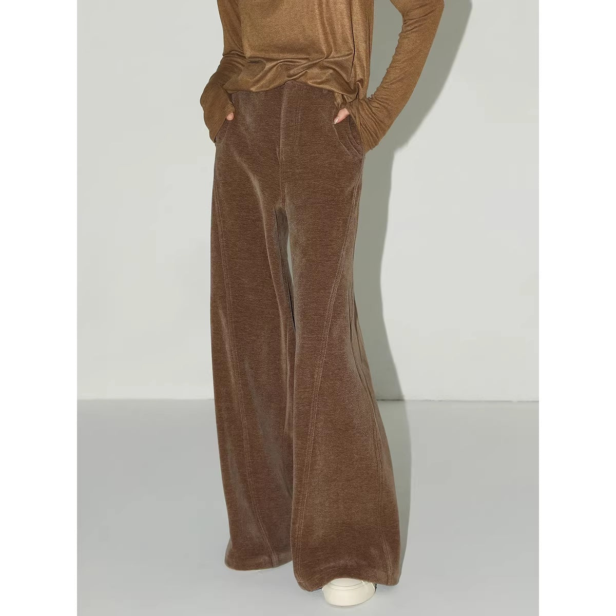 COCOBELLA_Natural_Waist_Wide_Leg_Stitched_Panel_Vintage_Workwear_Women_Pants_MISSTT