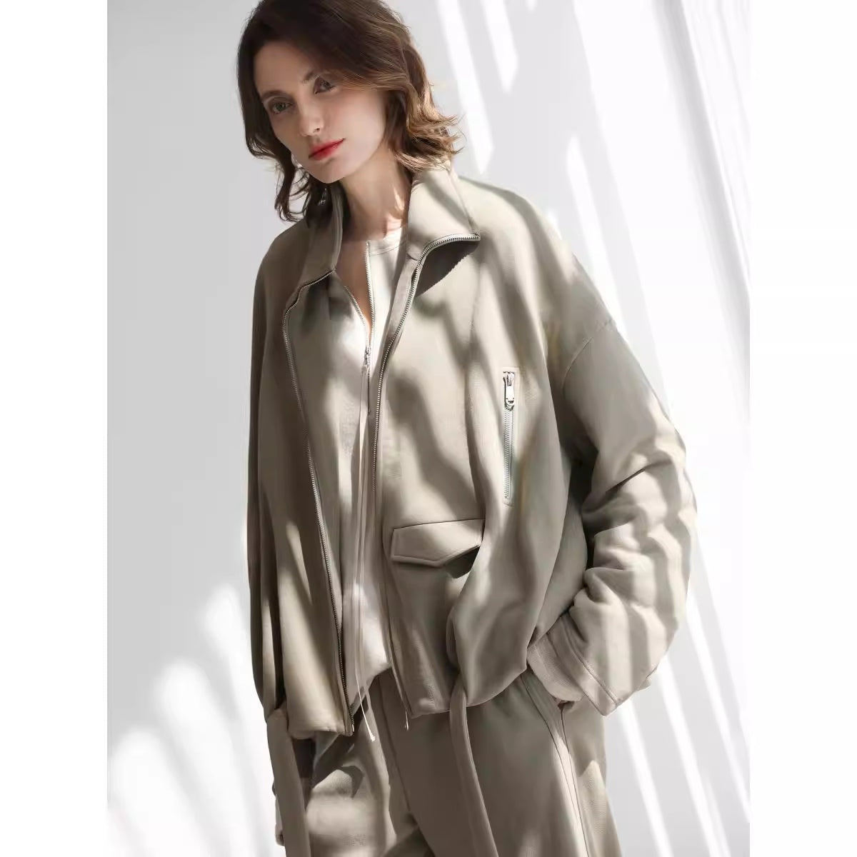 COCOBELLA_Oversized_Drawstring_Kangaroo_Pocket_High_Neck_Pullover_Casual_Women_Sweatshirts_MISSTT