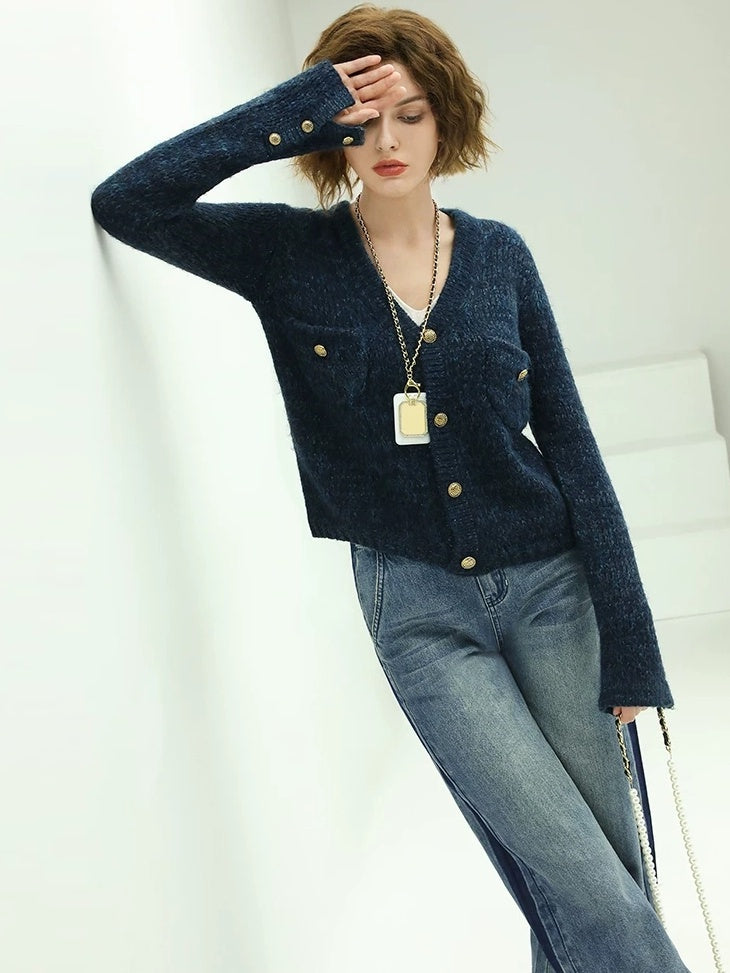 COCOBELLA Patchwork Denim Straight Leg Natural Waist Zipper Fly Women Jeans Pants