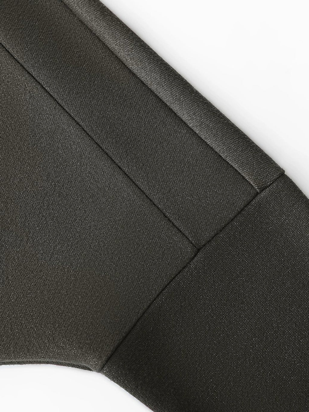 COCOBELLA Patchwork Knit Two Piece Set Stand Collar Long Sleeve Loose Fit Women Sweater