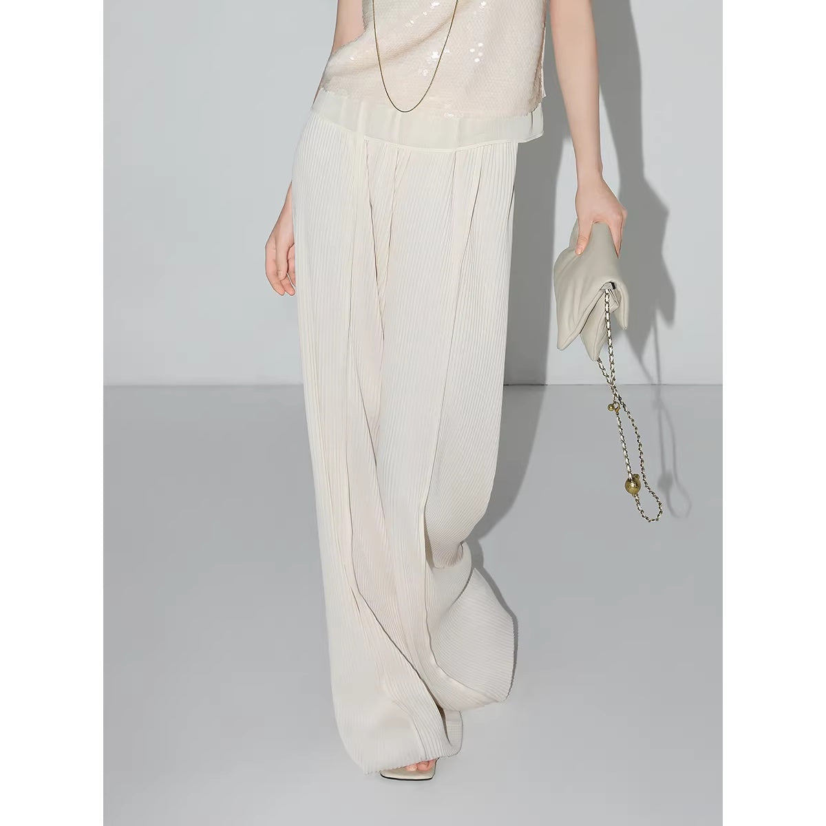 COCOBELLA_Pleated_Minimalist_Office_Natural_Waist_Loose_Wide_Leg_Polyester_Pants_MISSTT