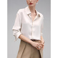COCOBELLA_Polyester_Blend_Striped_Collared_Button_Front_Straight_Fit_Office_Shirts_MISSTT