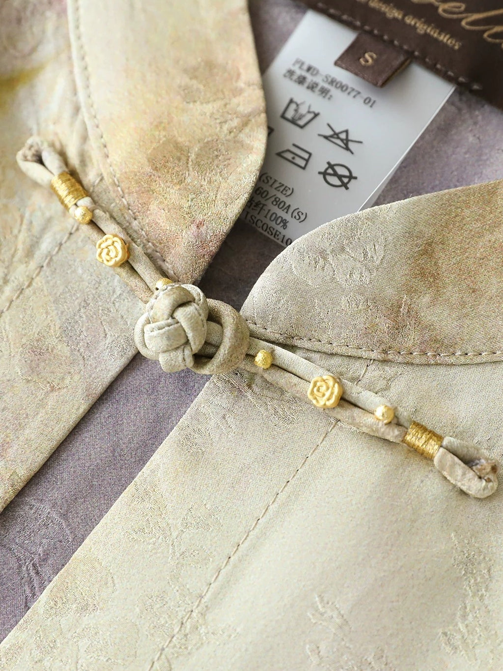 COCOBELLA Reversible Double Faced Jacquard Print Straight Cut Pockets Viscose Youth Coats