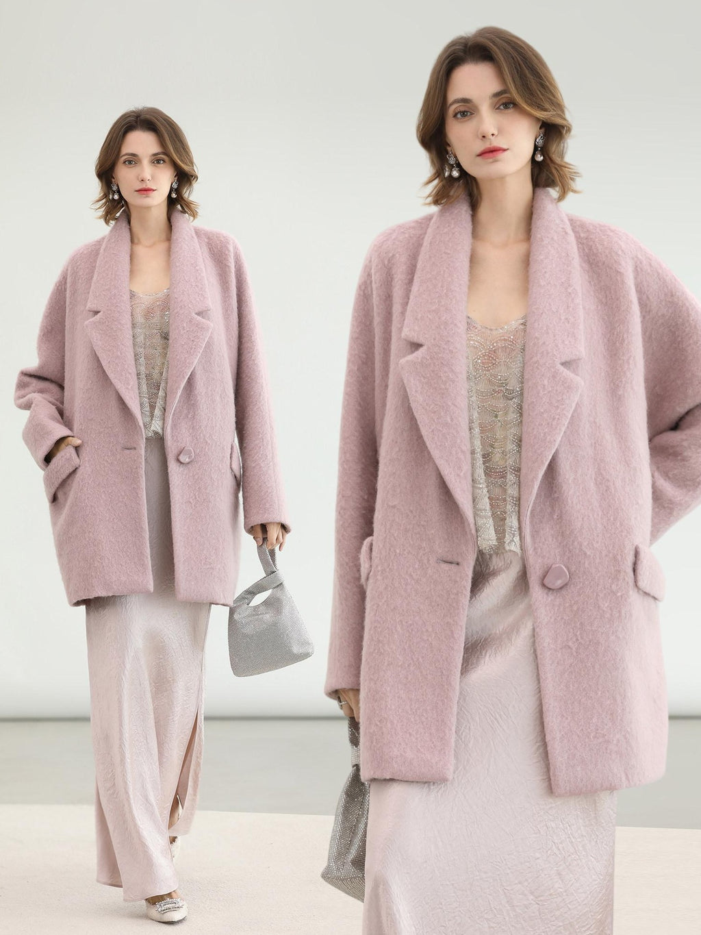 COCOBELLA Sequin Embroidered 3D Luxury V Neck Sleeveless Camisole Women Tops