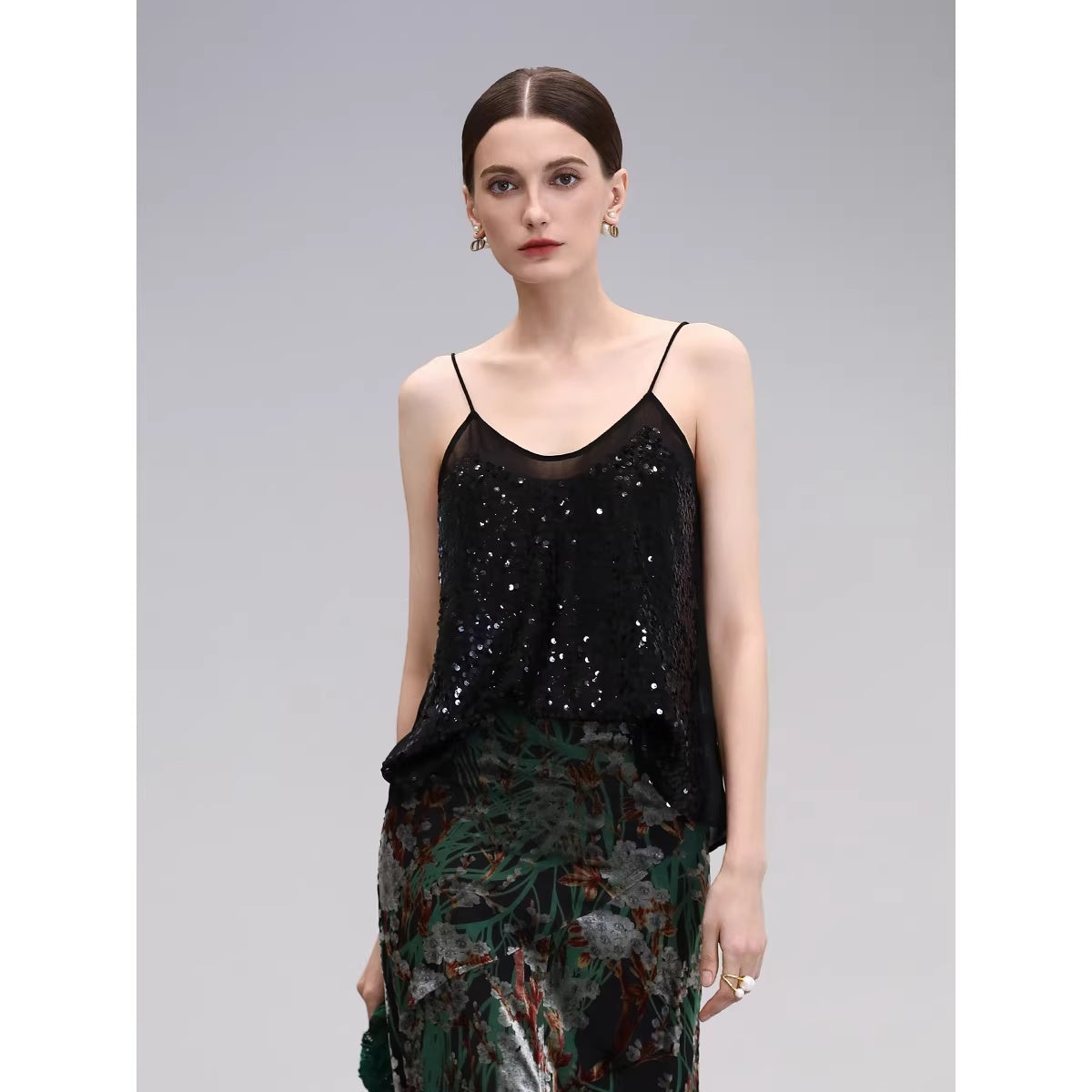 COCOBELLA_Sequin_Embroidered_Casual_Straight_Patchwork_Sleeveless_Women_Tank_Tops_MISSTT