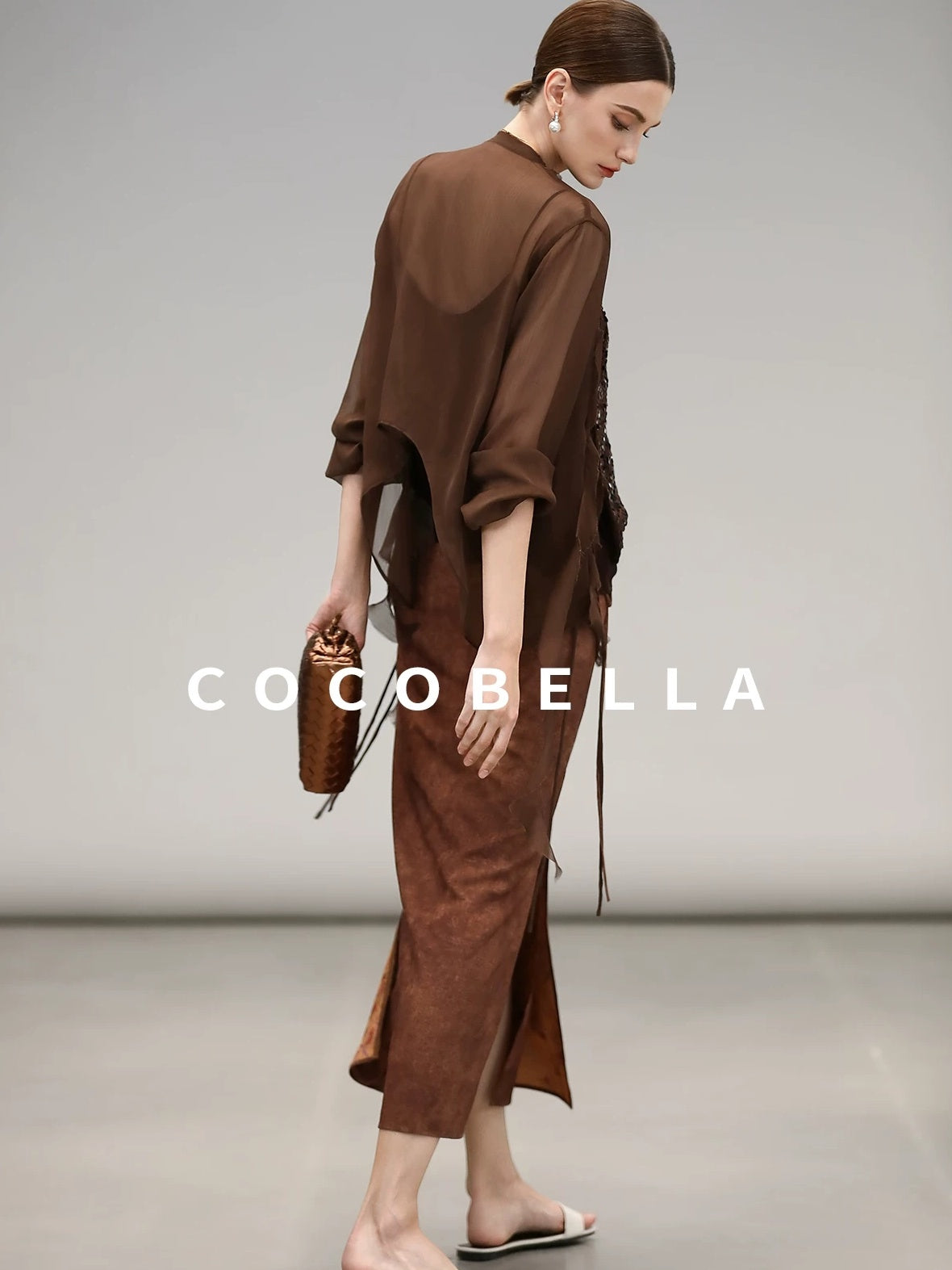 COCOBELLA Sequin Embroidered Casual Straight Patchwork Sleeveless Women Tank Tops