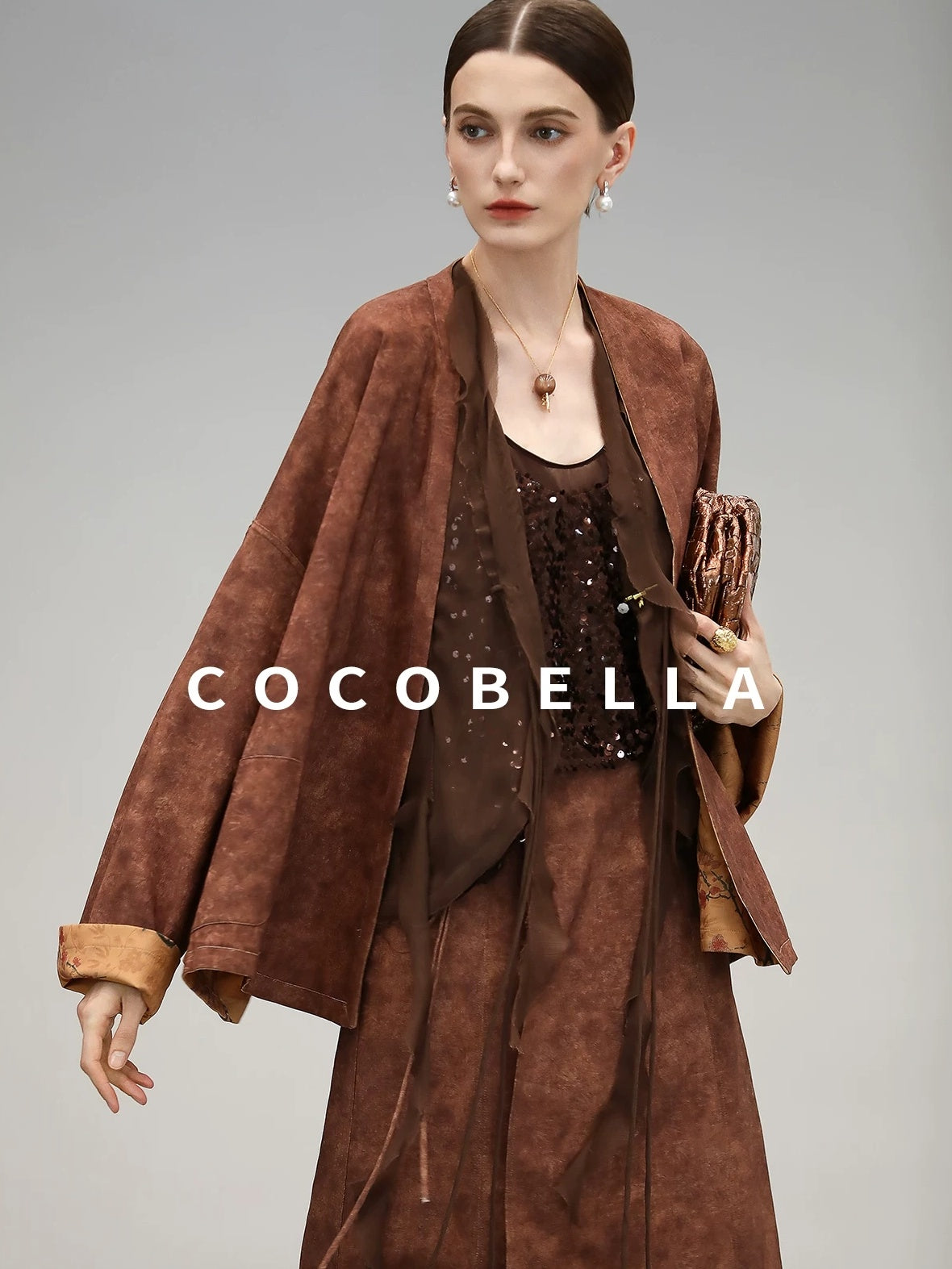 COCOBELLA Sequin Embroidered Casual Straight Patchwork Sleeveless Women Tank Tops