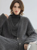COCOBELLA_Sequin_Oversized_Knit_Cardigan_Workwear_Button_Front_Women_Sweater_MISSTT