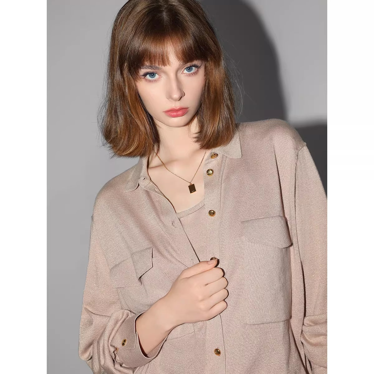 COCOBELLA_Shimmer_Mid_Waist_Slim_H_Line_Cotton_Knit_Casual_City_Commute_Women_Skirts_MISSTT