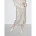 COCOBELLA_Shimmer_Sequin_Mesh_Elegant_Straight_Mid_Waist_Women_Office_Beige_Skirts_MISSTT