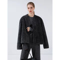 COCOBELLA_Soft_Faux_Fur_Cropped_Straight_Cut_Office_Alpine_Gray_Polyester_Jackets_MISSTT