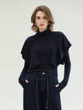 COCOBELLA_Soft_Fine_Knit_Ruffle_Paneled_Mock_Neck_Slim_Fit_Office_Women_Turtleneck_Sweater_MISSTT