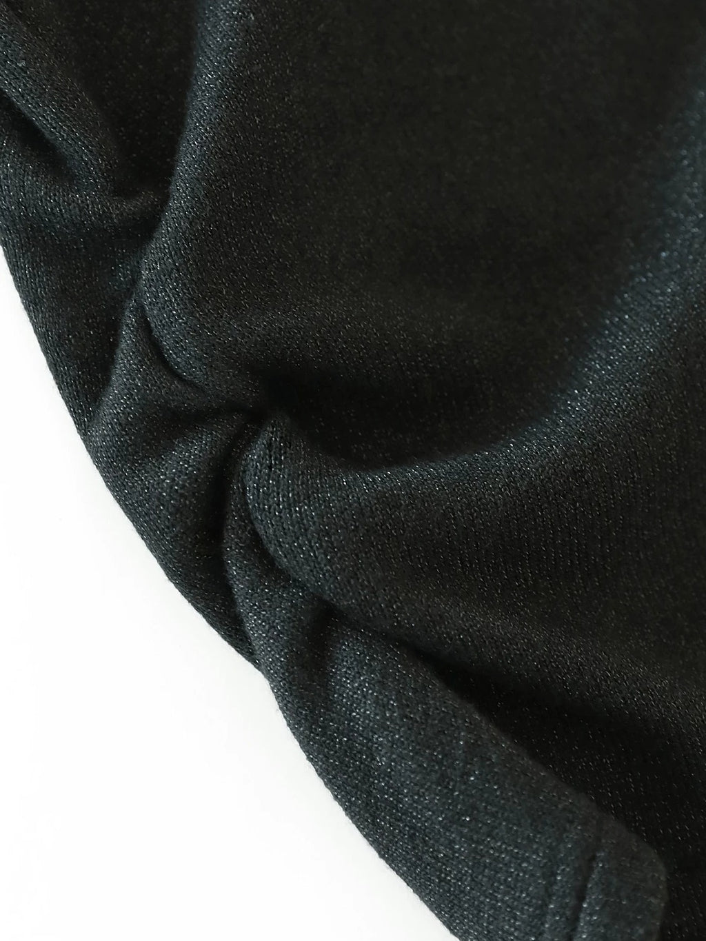 COCOBELLA Soft Lurex Hooded Straight Fit Casual Women Zip Knit Sweater